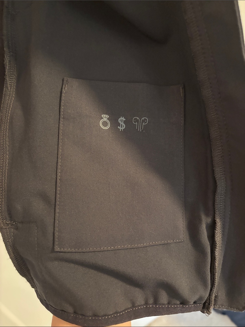 Figs Charcoal Gray Full-Zip Fleece Jacket - Picture 4 of 5